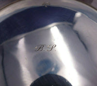 Round End by Arthur Stone Sterling Silver Fruit Bowl Hand Hammered (#4781)