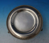 Beaded by Ball Black and Co Sterling Silver Butter Dome with Underplate (#6056)