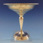 Columbia Sterling Silver Compote Raised with Gadroon Border #511 (#2490)