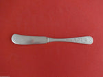 Mayflower by Unknown Coin Silver Butter Spreader Flat Handle 5 1/2"