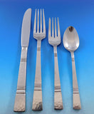 Baluster by Gorham Stainless Steel Flatware Set Service 8 Estate 45 pieces