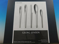 Arne Jacobsen by Georg Jensen Stainless Steel Flatware Set 12 Service 61 pc New