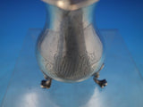 London Georgian English Silver Creamer Footed Worn Marks Dated 1777 (#6619)