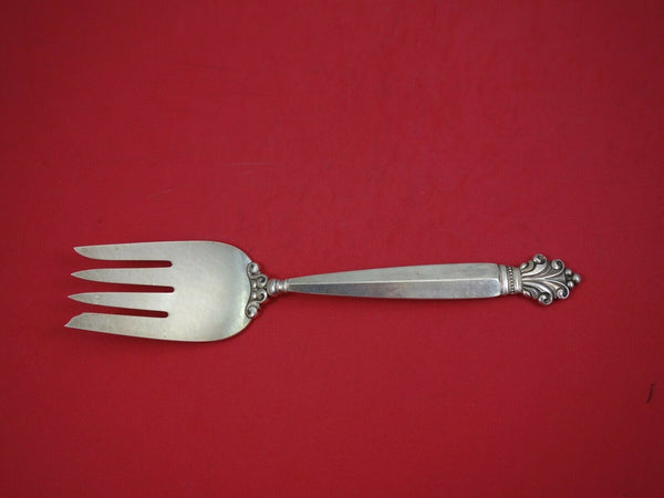 Acanthus by Georg Jensen Sterling Silver Vegetable Fork 4-tine 9 1/4"