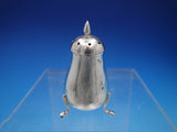 Mexican Sterling by R and R Sterling Silver Salt Dip and Pepper Set 3pc (#4447)