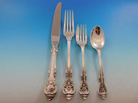 King Edward by Gorham Sterling Silver Flatware Set for 12 Service 89 pcs Dinner