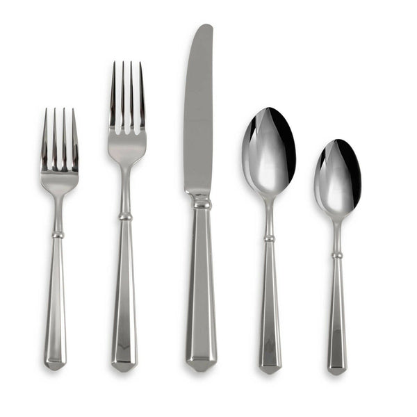 Todd Hill by Kate Spade NY Stainless Steel Flatware Set Service for 12 New 60 pc