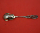 Pattern F by Dirksen Sterling Silver Sugar Spoon Bright-Cut 6 1/2" Serving