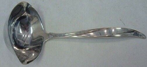 Pine Spray By International Sterling Silver Gravy Ladle 6 1/4"