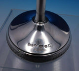 Ainar Axelsson Swedish .830 Silver Candlestick Pair 7 5/8" Modernism (#4901)