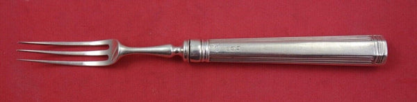 English Estate Sterling Silver Fruit Fork HH AS sheffield 1918  6 5/8"