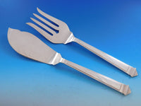 Capitol by Fortunoff Italy Sterling Silver Flatware Set Service Dinner 45 pieces