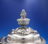 John Wesley Forbes Coin Silver Tea Pot Figural Lion Spout Lion Paw Feet (#3987)