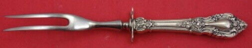 Eloquence by Lunt Sterling Silver Steak Carving Fork 9" Vintage Flatware Server