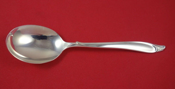 Sculptured Beauty by International Sterling Silver Cream Soup Spoon 6 1/2"