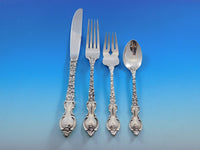 Du Barry by International Sterling Silver Flatware Service For 12 Set 60 Pieces