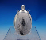 Antique Acid Etched by Whiting Sterling Silver Perfume Flask #2142F (#3966)