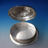 English Silverplate Biscuit Box Covered and Engraved 9" x 6 1/2" (#5613)