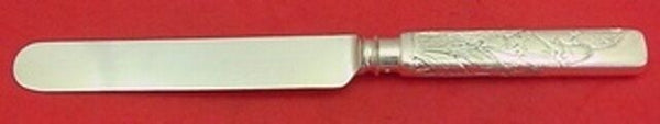 Knickerbocker Etched by Gorham Sterling Silver Dinner Knife Blunt with Flowers