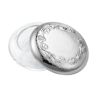 Georg Jensen GRAPE Sterling Silver Bonbonniere Dish Box Hammered Small - New