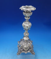 Empire by Henniger and Co Silverplate Candlestick Pair 12" x 5" (#6847-2)