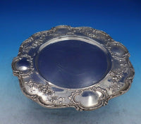 Gorham Sterling Silver Serving Plate Floral Design 3/8" x 10 3/4" #A6620 (#6760)