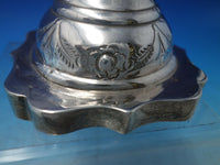 Rose by Unknown Sterling Silver Candlestick Pair 12 1/2" Vintage (#6148)