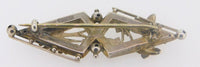 English Sterling Sweetheart Brooch with Bird (#J3889)