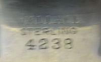 Wallace Sterling Silver Porringer #4238 1 3/4" Tall & 6 1/2" Wide (#0737)