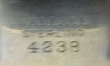 Wallace Sterling Silver Porringer #4238 1 3/4" Tall & 6 1/2" Wide (#0737)