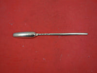 English Georgian Sterling Silver Marrow Scoop marks are worn engraved  9 1/4"