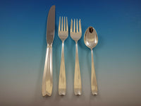 Cordis by Tiffany and Co Sterling Silver Flatware Set Service 135 pieces Modern