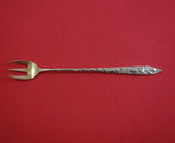 Vine by Tiffany and Co Sterling Silver Oyster Fork Gold Washed 3-Tine 6"