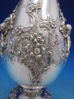 Tiffany and Co Sterling Silver Pair of Large Vases Cupids Museum Quality (#6525)