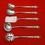 Meadow Rose by Wallace Sterling Silver Hostess Set 5pc HHWS  Custom Made
