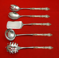 Meadow Rose by Wallace Sterling Silver Hostess Set 5pc HHWS  Custom Made