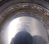 Blossom by Quaker Silver Co Sterling Silver Compote Raised #8822 2" x 7" (#7250)