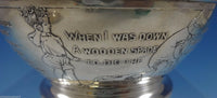 McChesney Co. Sterling Silver Child's Bowl & Plate Acid-Etched Figural (#0760)
