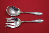 Puritan by International Sterling Silver Salad Serving Set 2pc 8 3/4"