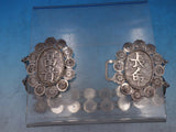 Chinese Export .900 Sterling Silver Belt with Medallions WH of Honk Kong (#6711)