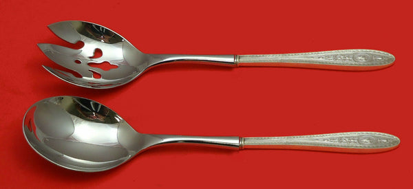 Wedgwood by International Sterling Silver Salad Serving Set 2pc HHWS  Custom