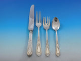 Betsy Patterson Engraved by Stieff Sterling Silver Flatware Set 8 Service 77 pcs