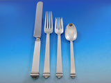 Hampton by Tiffany and Co Sterling Silver Flatware Set for 12 Service 60 pcs Din