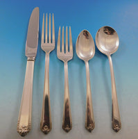 Colonial Manor by Lunt Sterling Silver Flatware Set for 8 Service 44 pieces