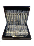 Sir Christopher by Wallace Sterling Silver Flatware Service 12 Place Set New