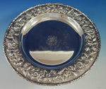 Repousse by Kirk Sterling Silver Serving Platter Tray Round #2503 13" (#2776)