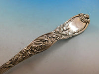 Chrysanthemum by Tiffany Sterling Silver Punch Ladle w/Button and Decorated Bowl
