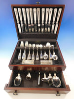 Shell & Thread by Tiffany & Co Sterling Silver Flatware Service Set 78 pc Dinner