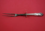 Queen by Mount Vernon / Howard Sterling Silver Roast Carving Fork 11 3/8"