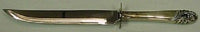 Spring Glory By International Sterling Silver Steak Carving Knife 10 7/8"